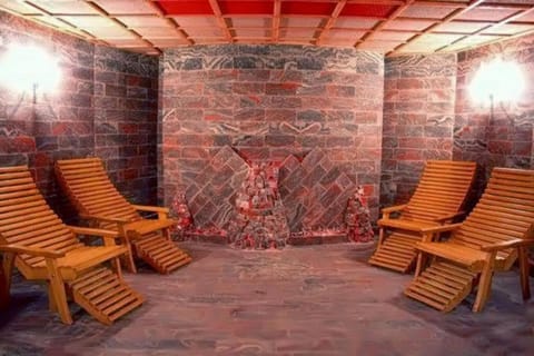 Seating area, sunbed