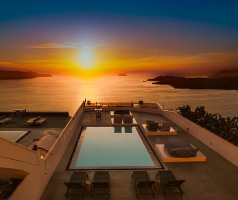 View (from property/room), Sea view, Sunset