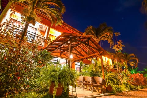 Property building, Day, Night, Garden