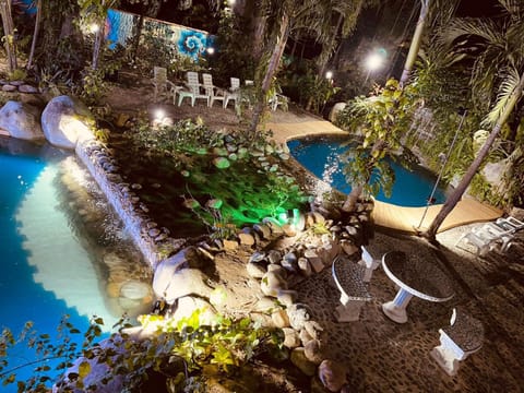 Natural landscape, Pool view, Swimming pool