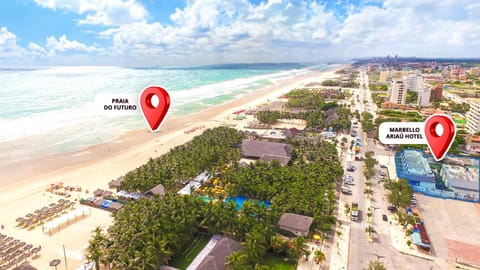Bird's eye view, Beach, Landmark view, Street view, Location