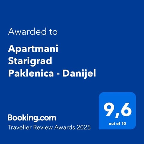 Apartmani Starigrad Paklenica - Danijel Apartment in Zadar County