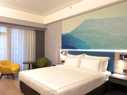 Bed, Living room, Bedroom
