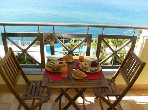 Balcony/Terrace, Garden view, Pool view, Sea view, Swimming pool