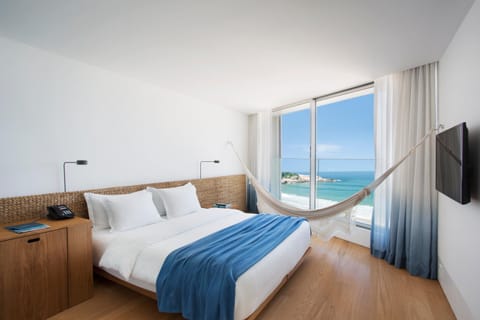 Bed, Photo of the whole room, Bedroom, Sea view