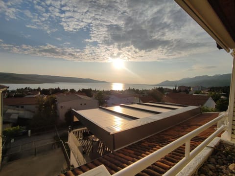 View (from property/room), Mountain view, Sea view, Sunset