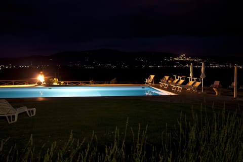 Night, Swimming pool, Swimming pool