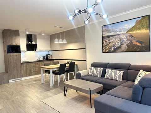 TV and multimedia, Kitchen or kitchenette, Living room, Seating area, Dining area