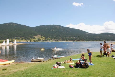 Natural landscape, Fishing, Windsurfing, Canoeing