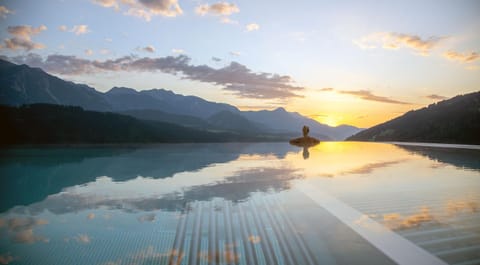 Day, Summer, Pool view, Swimming pool, Sunrise