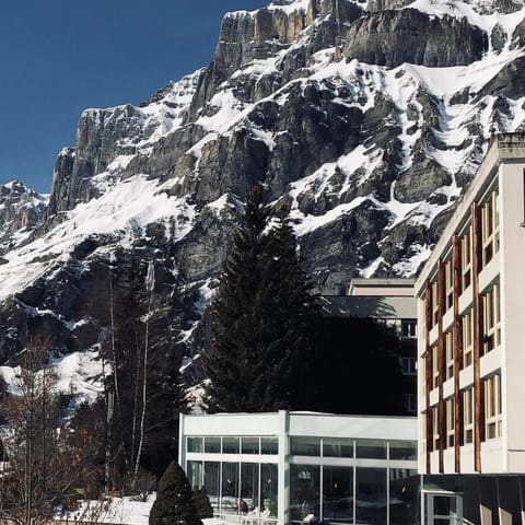 Property building, Natural landscape, Winter, Mountain view