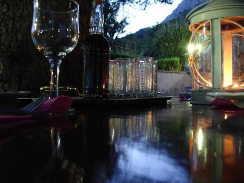 Night, Natural landscape, Garden