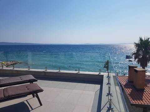 Bird's eye view, Balcony/Terrace, Beach, Sea view