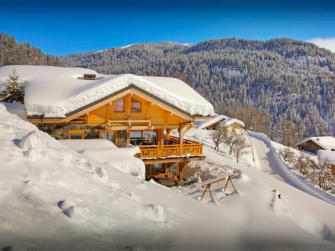 Property building, Day, Natural landscape, Winter, Mountain view