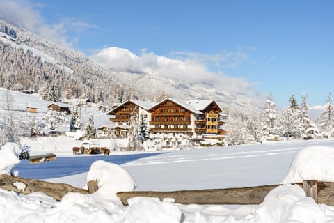 Property building, Natural landscape, Winter, Mountain view
