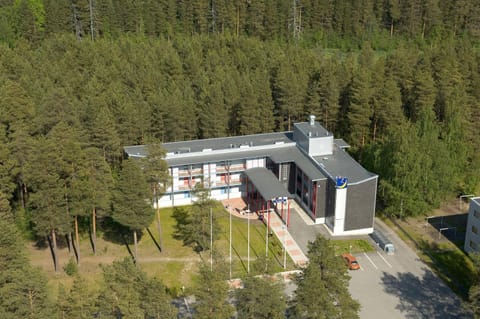 Property building, Facade/entrance, Day, Bird's eye view, Summer