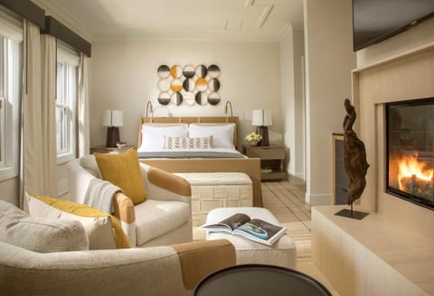 Seating area, Bedroom