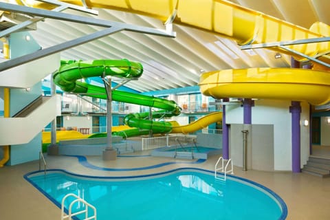 Aqua park, On site