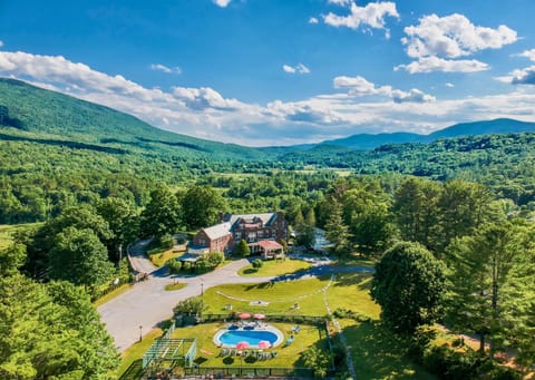 Property building, View (from property/room), Mountain view, Swimming pool