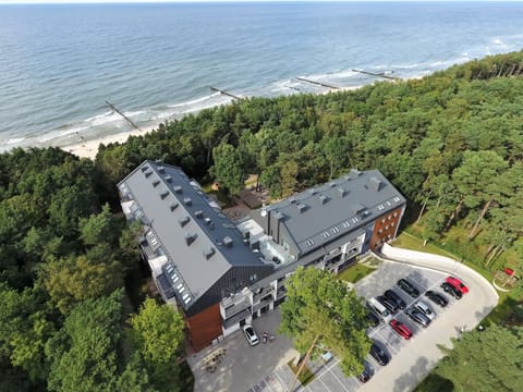 Property building, Bird's eye view, View (from property/room), Sea view
