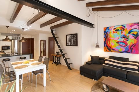 Living room, Dining area