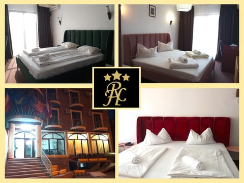Property building, Restaurant/places to eat, Bed, Living room, Photo of the whole room, Bedroom, Breakfast, internet, minibar