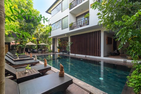 Property building, View (from property/room), Pool view, Swimming pool