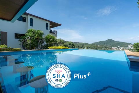 Natural landscape, Mountain view, Swimming pool