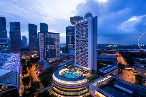Property building, Night