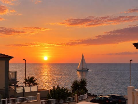 Sea view, Sunset