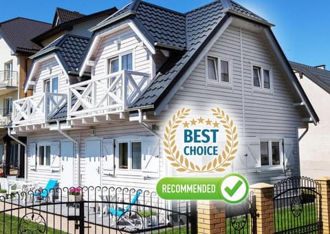 Biały Domek (White House) House in West Pomeranian Voivodeship, Poland