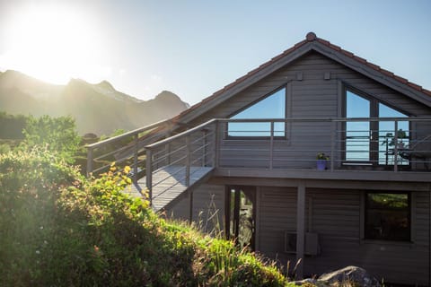 Property building, Natural landscape, Mountain view