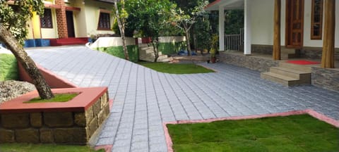 Property building, Garden view
