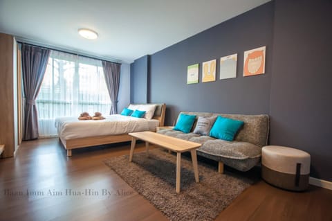 Property building, Living room, Bedroom