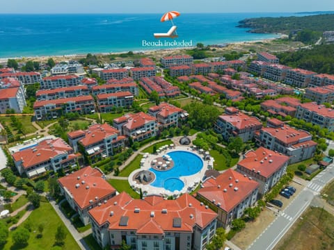 Property building, Beach, Swimming pool