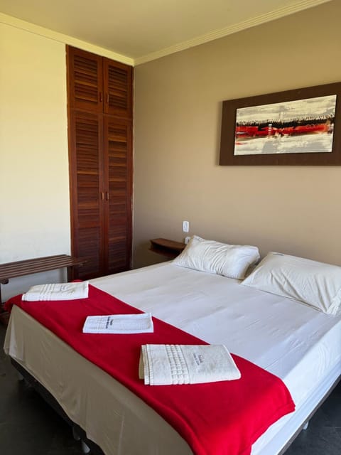 Bed, Photo of the whole room, Bedroom, towels, wardrobe