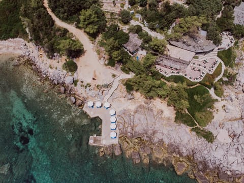 Day, Natural landscape, Bird's eye view, Sea view
