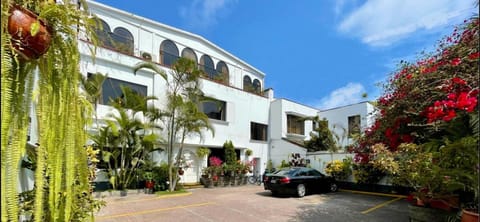 Property building, Day, Parking