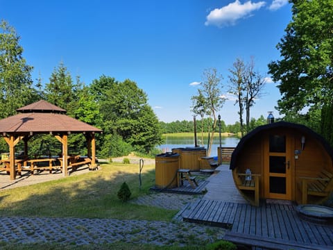 Hot Tub, Lake view