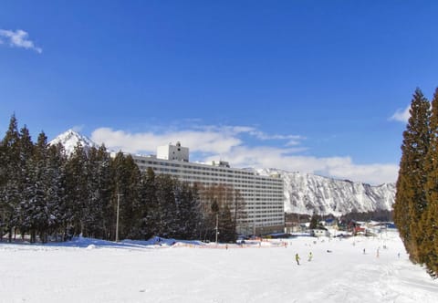 Facade/entrance, Skiing