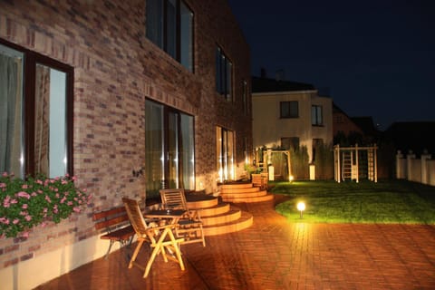 Patio, Night, Garden