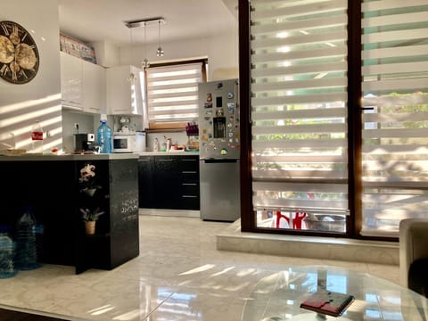 Kitchen or kitchenette, minibar, oven