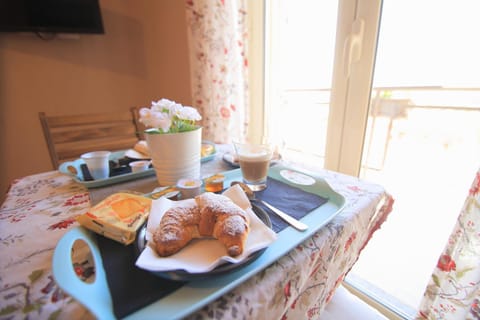Food close-up, Italian breakfast