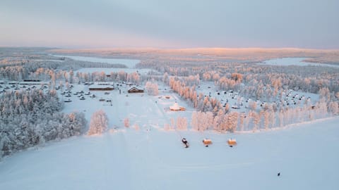 Property building, Day, Natural landscape, Bird's eye view, Winter