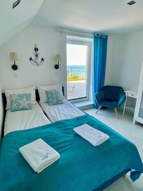 Bedroom, Sea view