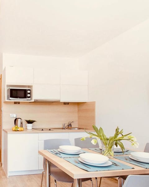 Kitchen or kitchenette, Dining area, oven, stove