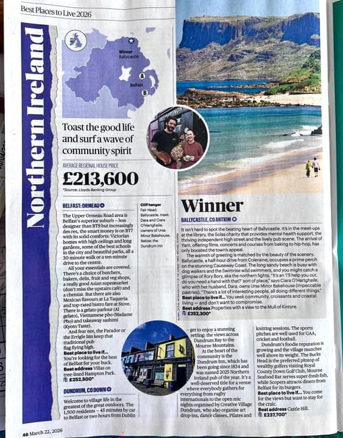 Tornaroan Cottage House in Northern Ireland