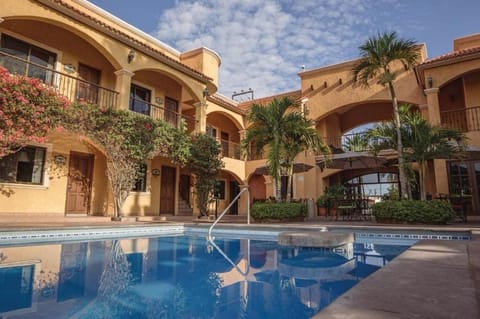 Patio, Pool view, Swimming pool, sunbed
