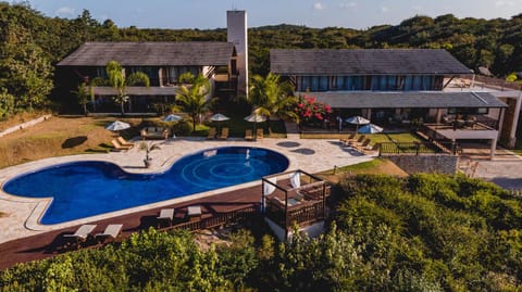Property building, Natural landscape, Pool view, Swimming pool, sunbed