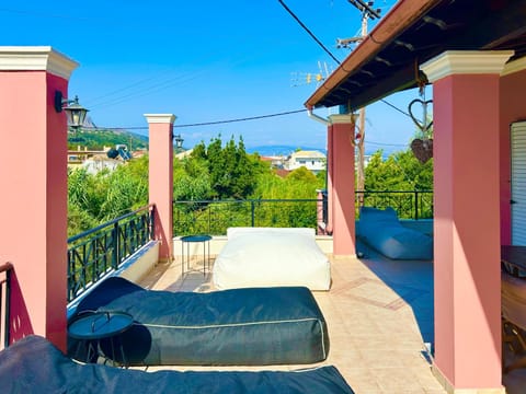 Patio, Day, Natural landscape, View (from property/room), Balcony/Terrace, Sea view